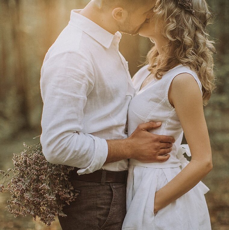 Mens Linen Shirt Linen Groom Shirt 