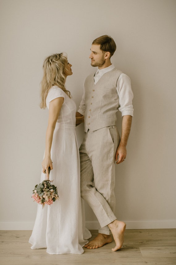Best Linen Suit For Beach Wedding 60 Photos Vianawedding