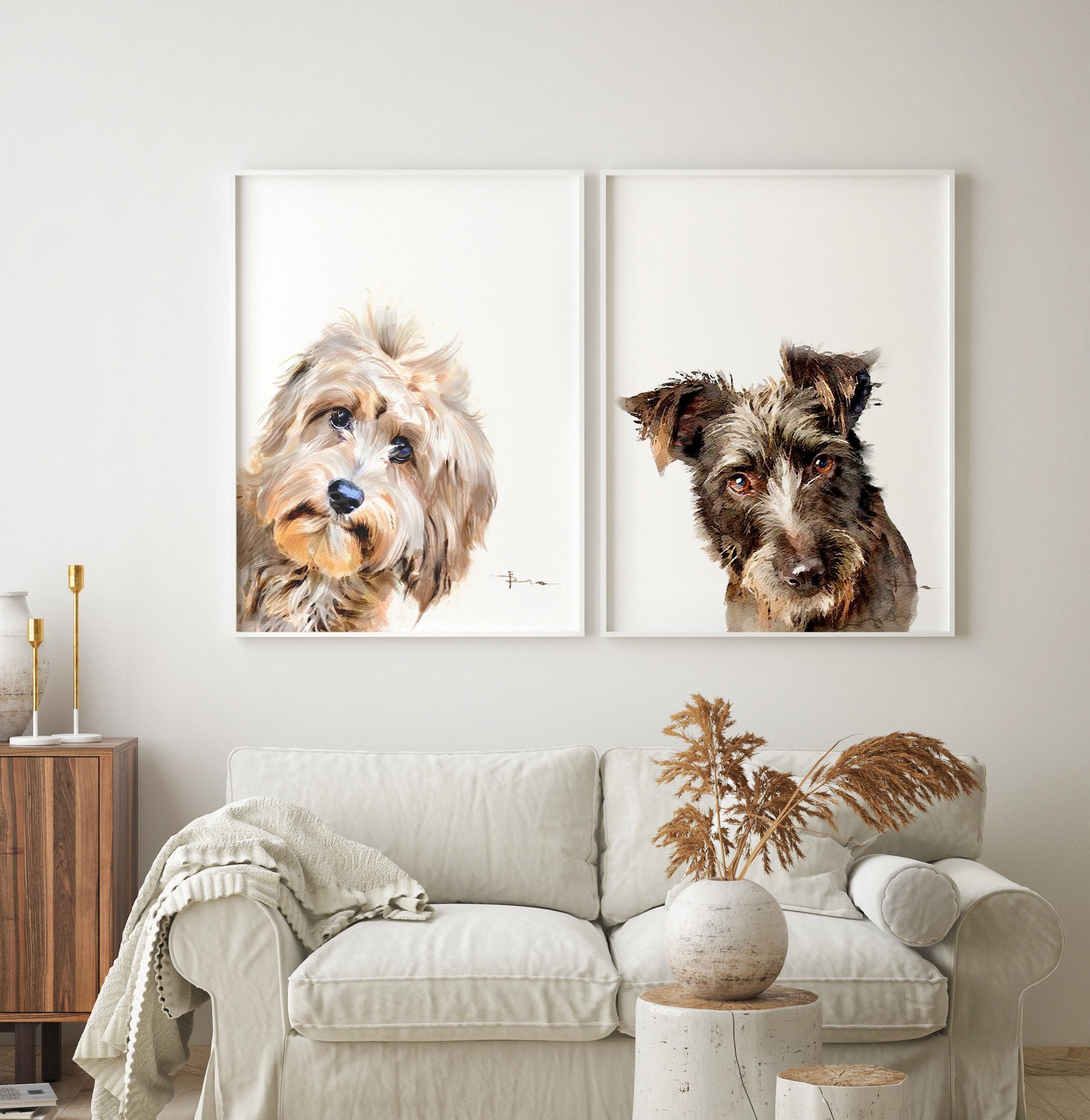 Custom Pet Portrait Funny Pet Portrait Custom Pet Portrait Etsy