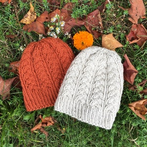 KNITTING PATTERN, Knit Hat Pattern, Cabled Hat, Cabled Hat Pattern, Textured Hat Pattern, Toque Pattern, Permission to Sell