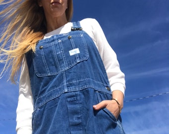 Vintage Sears Tradewear Union Made Denim Overalls