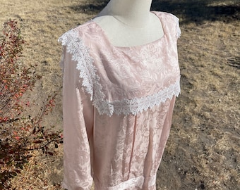 Vintage 80s Pink Jessica McClintock Dress