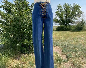Chemin De Fer Jeans | Etsy