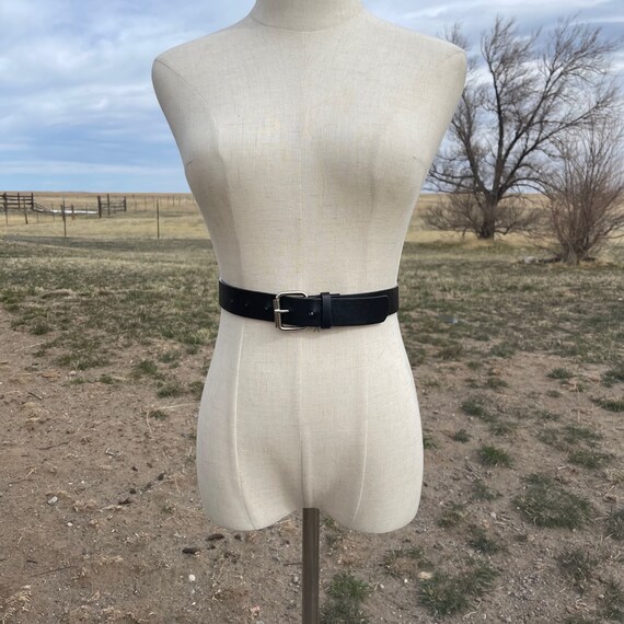 Vintage Black and White Mixed Fabric & Leather Southwestern  display picture 3