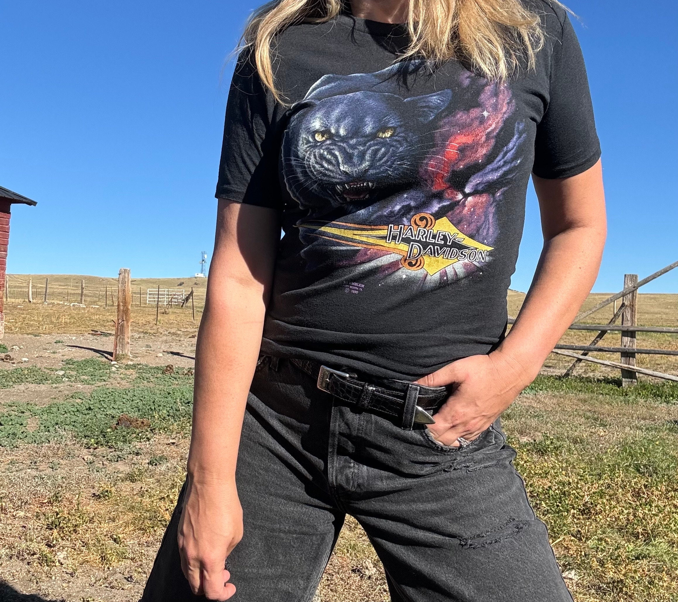 プ*ね様 希少 00s HARLEY DAVIDSON ギャング Tシャツ AM il_fullxfull.6337146938_6ihv.jpg