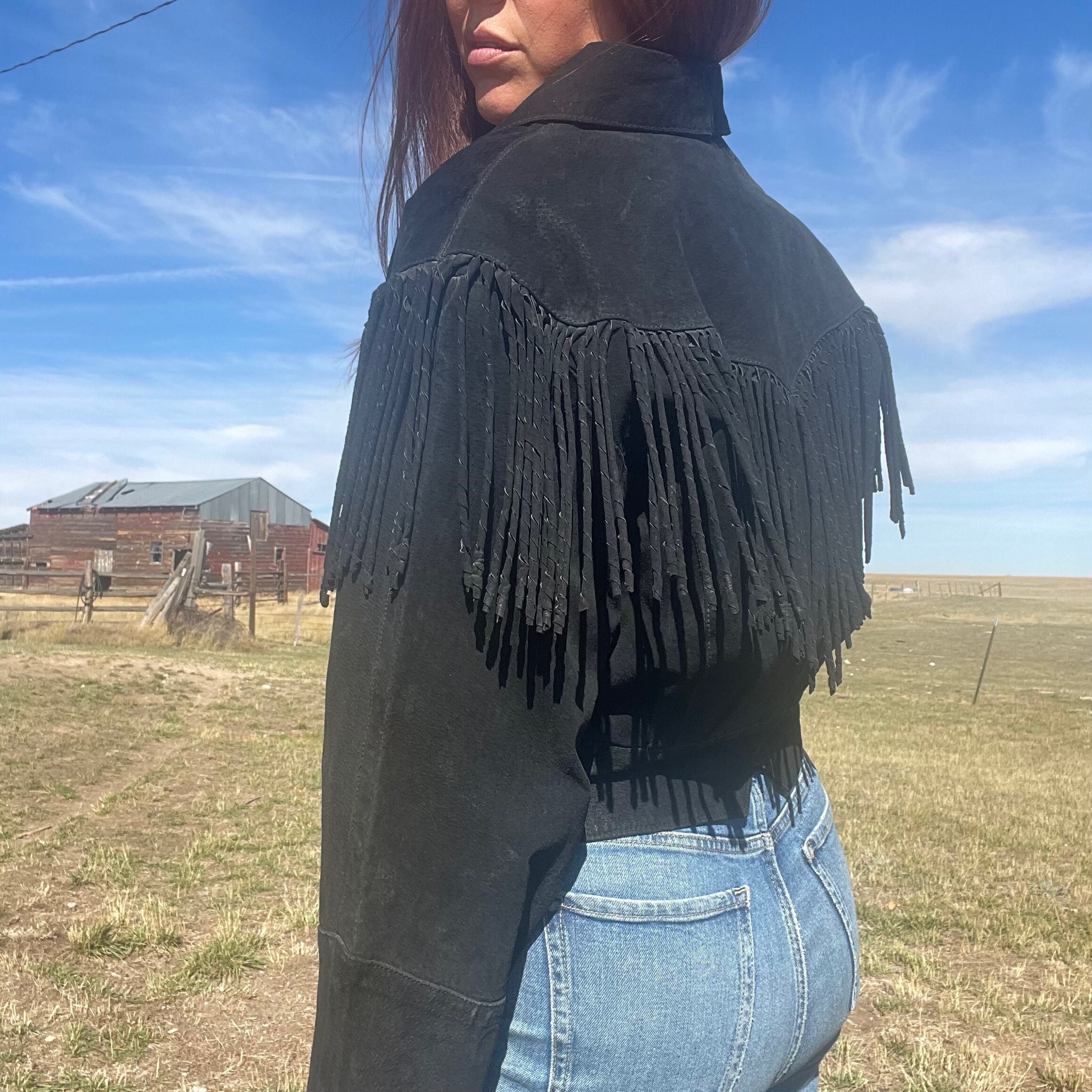 Suede Fringe Vest| Authentic & Vintage | ReSee