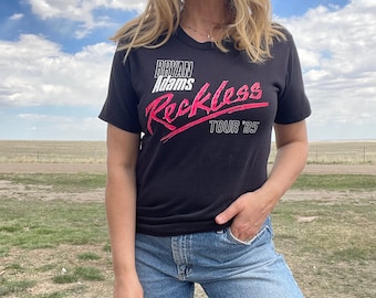 Mirror Mirror x BB West Vintage Bryan Adams Reckless '85 Tour Band T-shirt