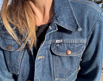 90s Wrangler Brushpopper Vintage Jacket - Etsy