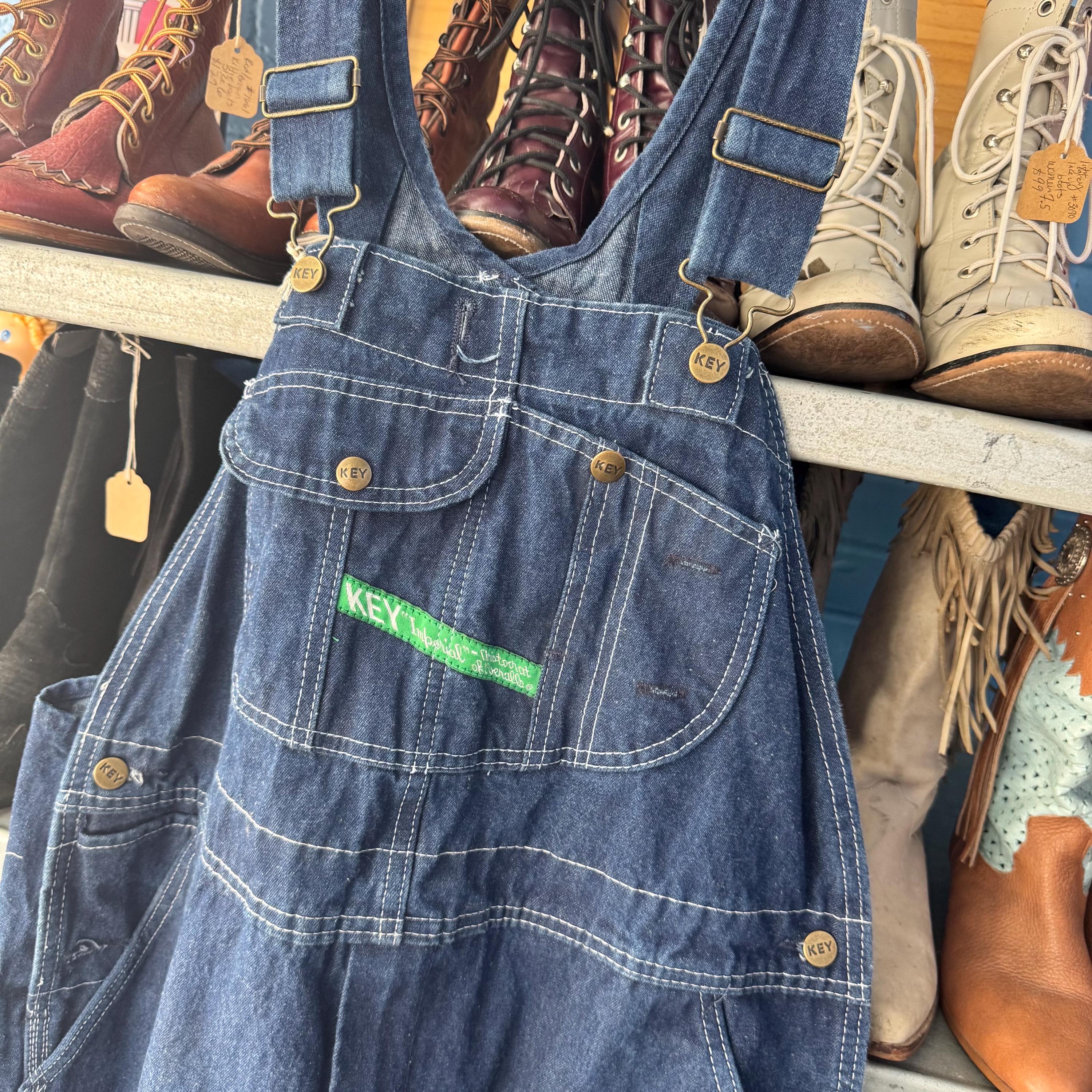 Key Vintage Overalls - Etsy