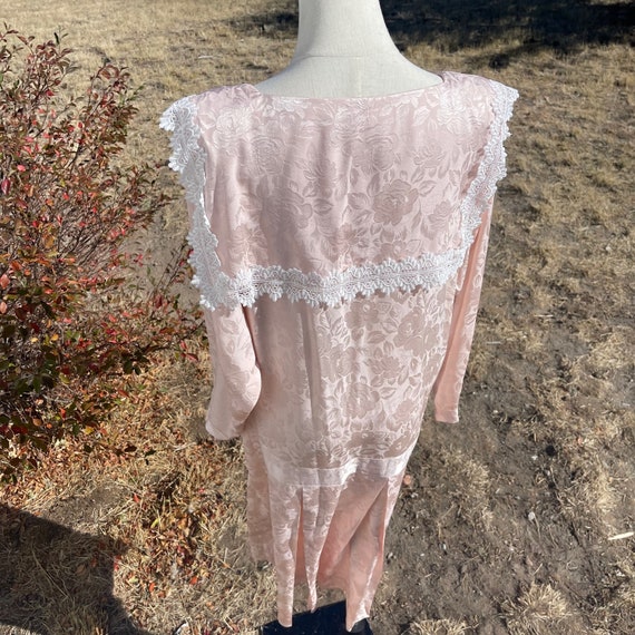 Vintage 80s Pink Jessica McClintock Dress - image 2