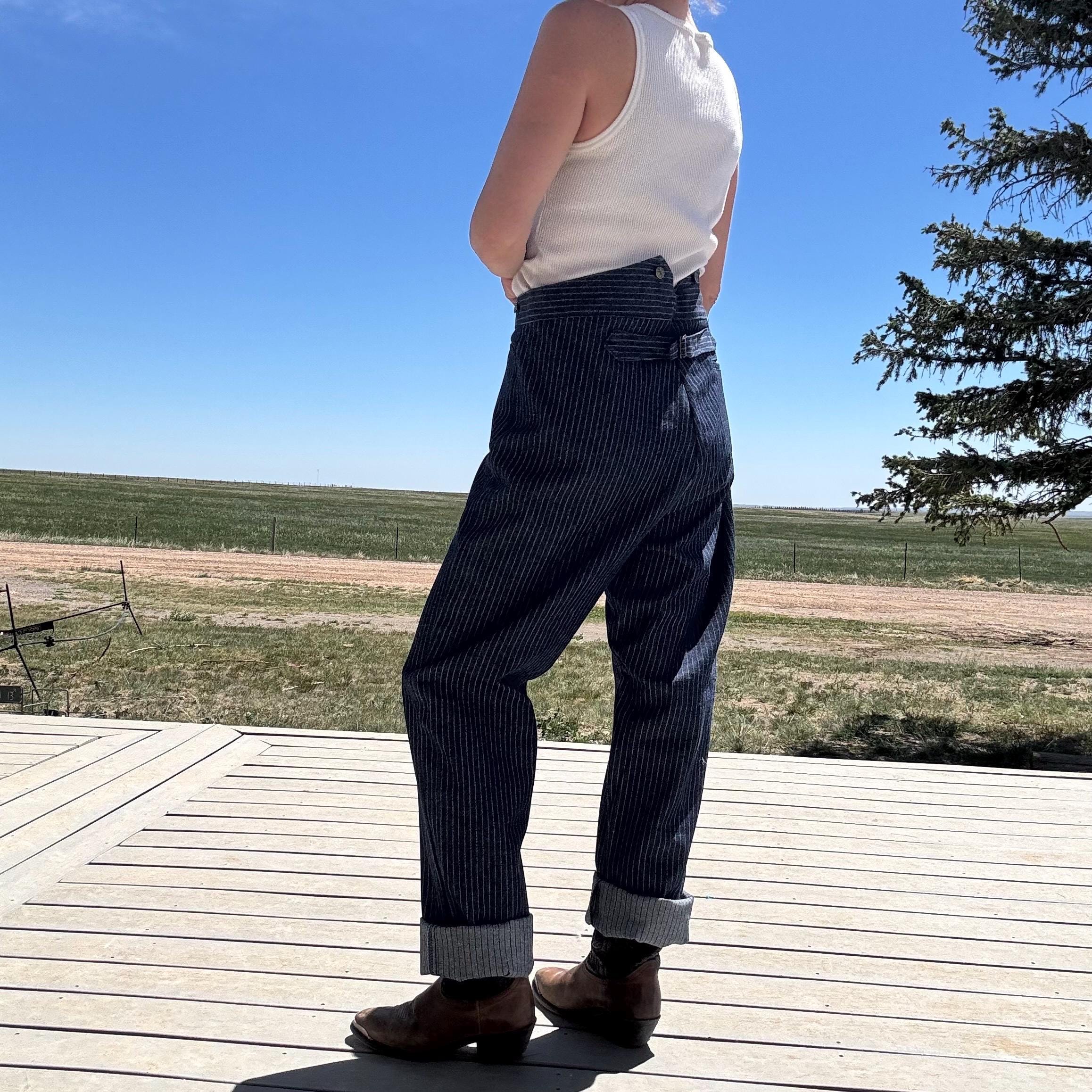 80s Striped Pants - Etsy