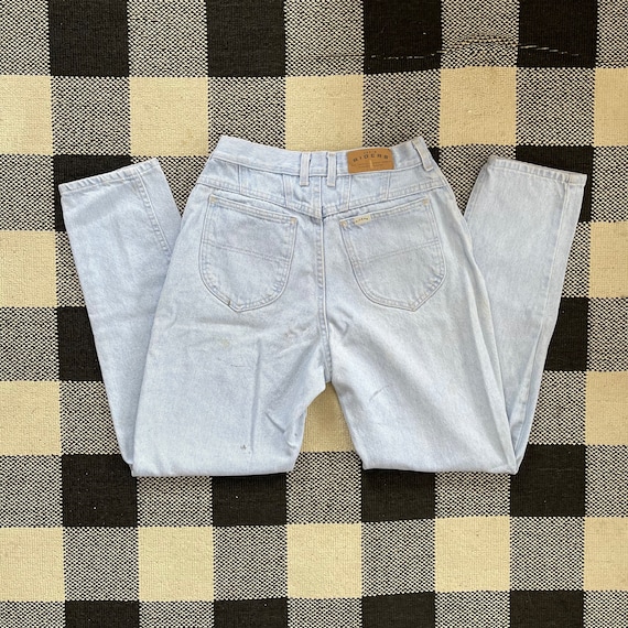 Vintage Light Blue High Waist Lee Riders Size 29x… - image 8