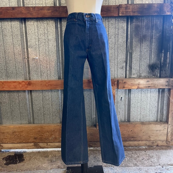 Vintage 70s Levi's Orange Tab Fresh Produce Bell Bottom - Etsy