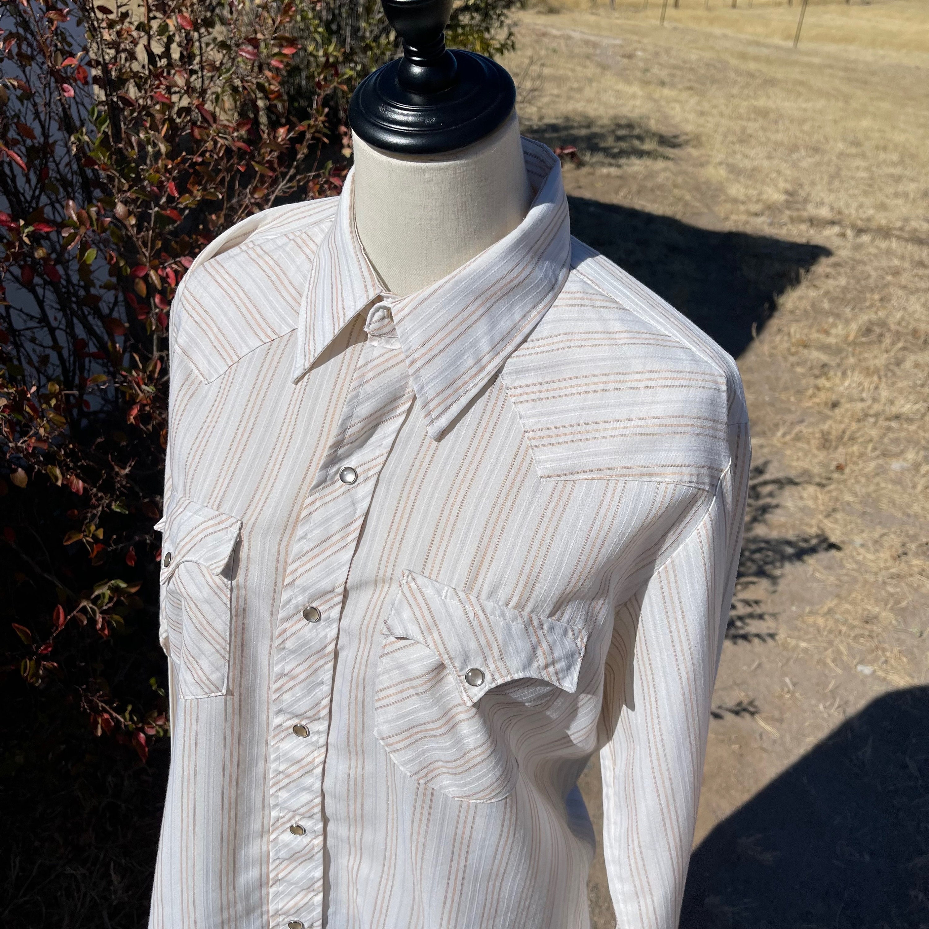 Vintage Pearl Snap No Sleeve Men's Button up Shirt Size XL Hillbilly -   Canada