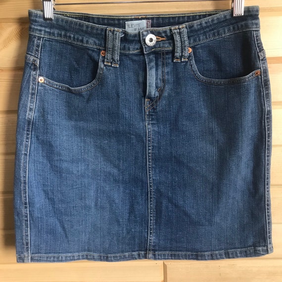 Vintage Levis Jean Skirt - image 5