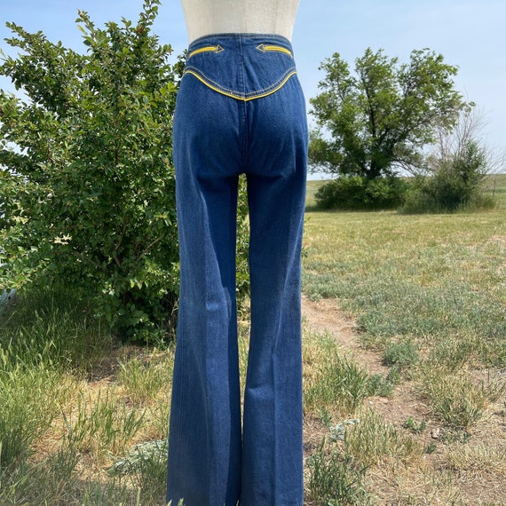 Vintage 80s Rag City Blues Western Dark 
