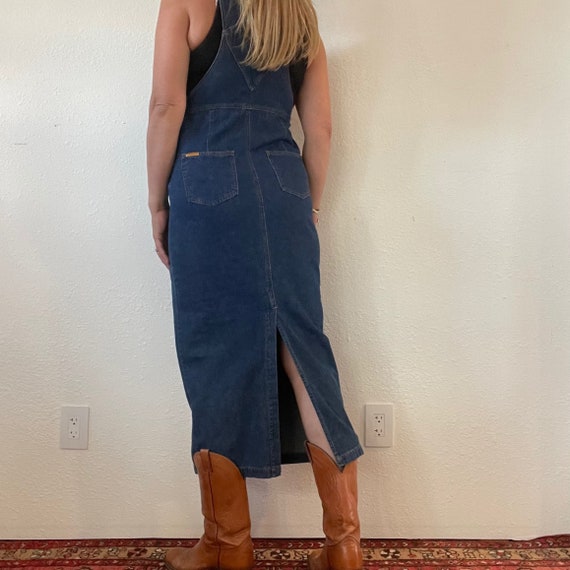 Vintage 90s Jordache Overall Style Denim Straight… - image 5