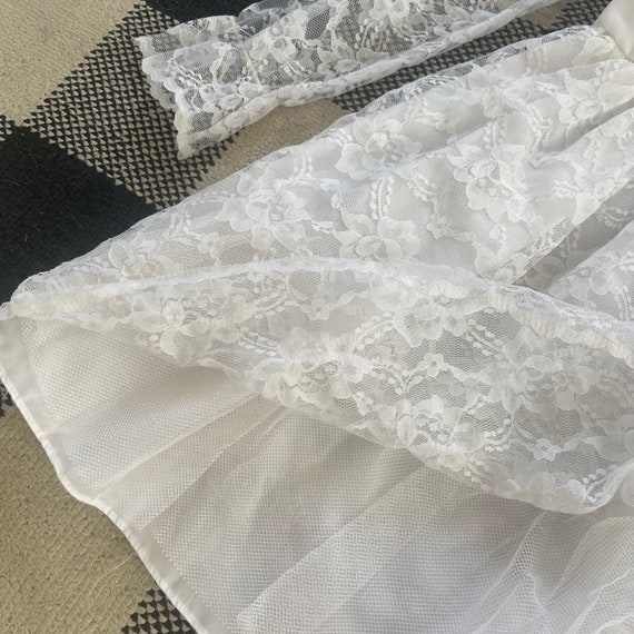 Lace R Girls Vintage Little BB Girls White Lace High Neck Victoria… - Gem