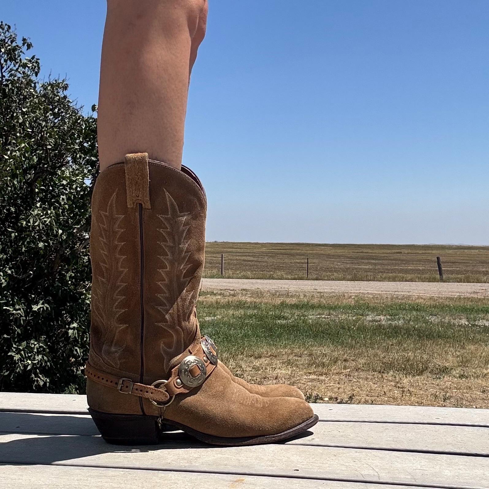 Ralph Lauren Vintage Western Cowboy Boots - Etsy