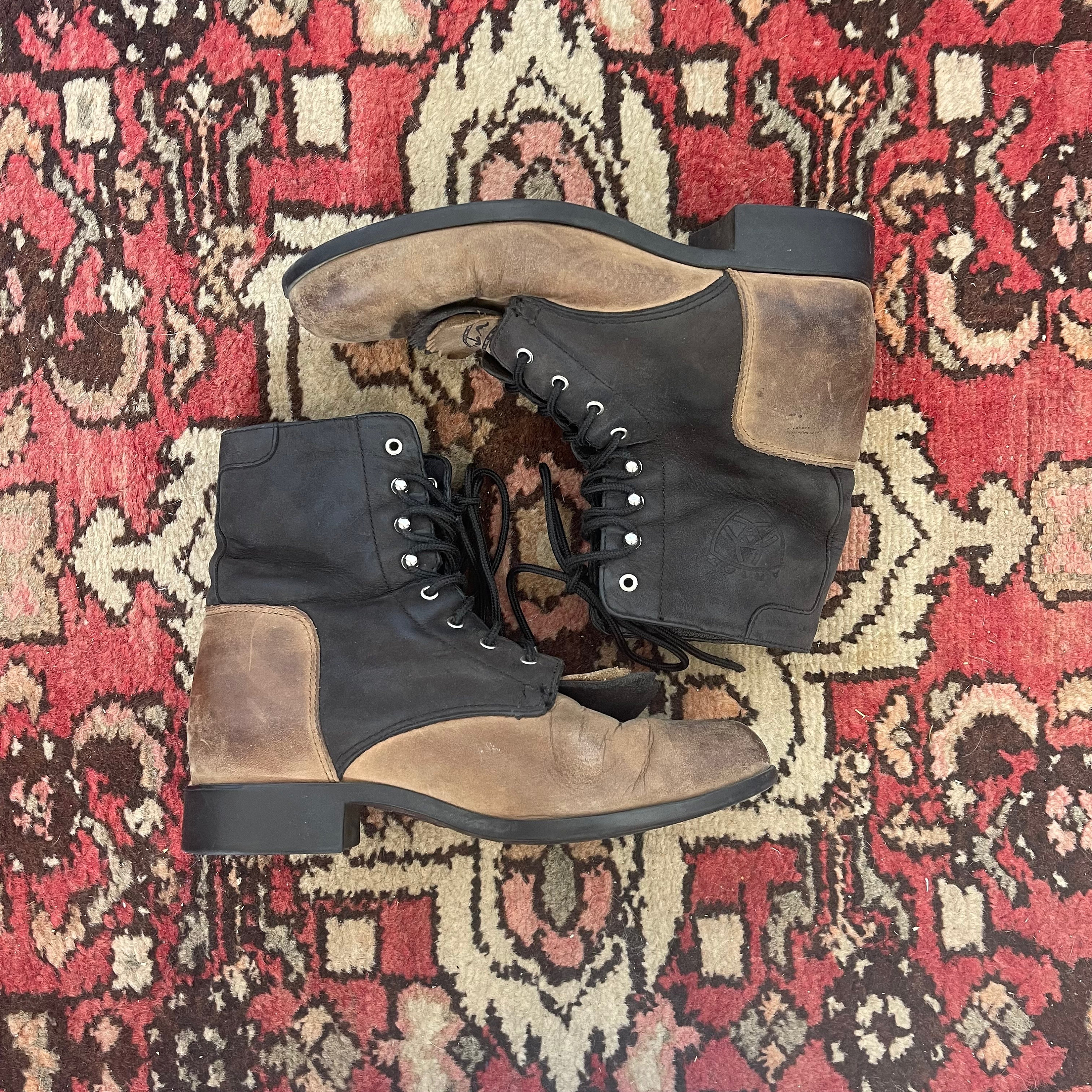 Laredo boots shop lace up