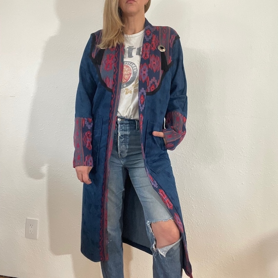 Duster denim jacket deals