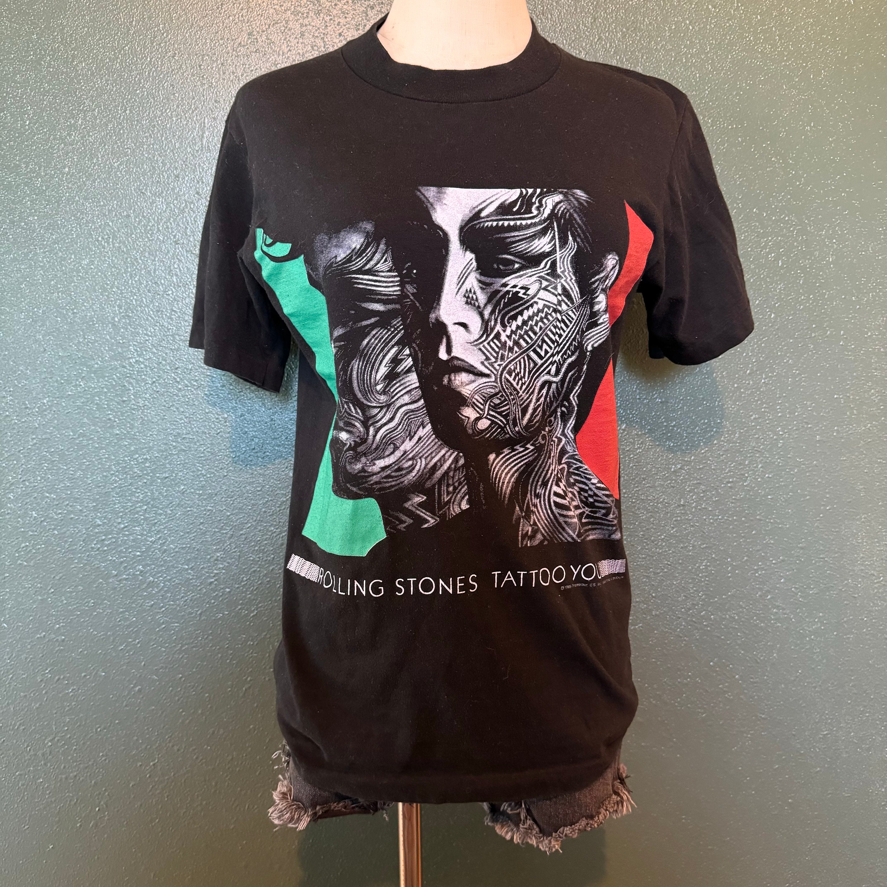 Vintage 1989 Rolling Stones Tattoo You North American Tour