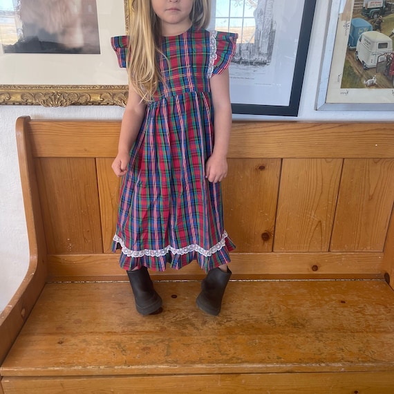 Pinafore top skirt 4t