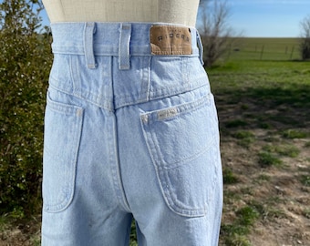 Vintage Light Blue High Waist Lee Riders Size 29x30