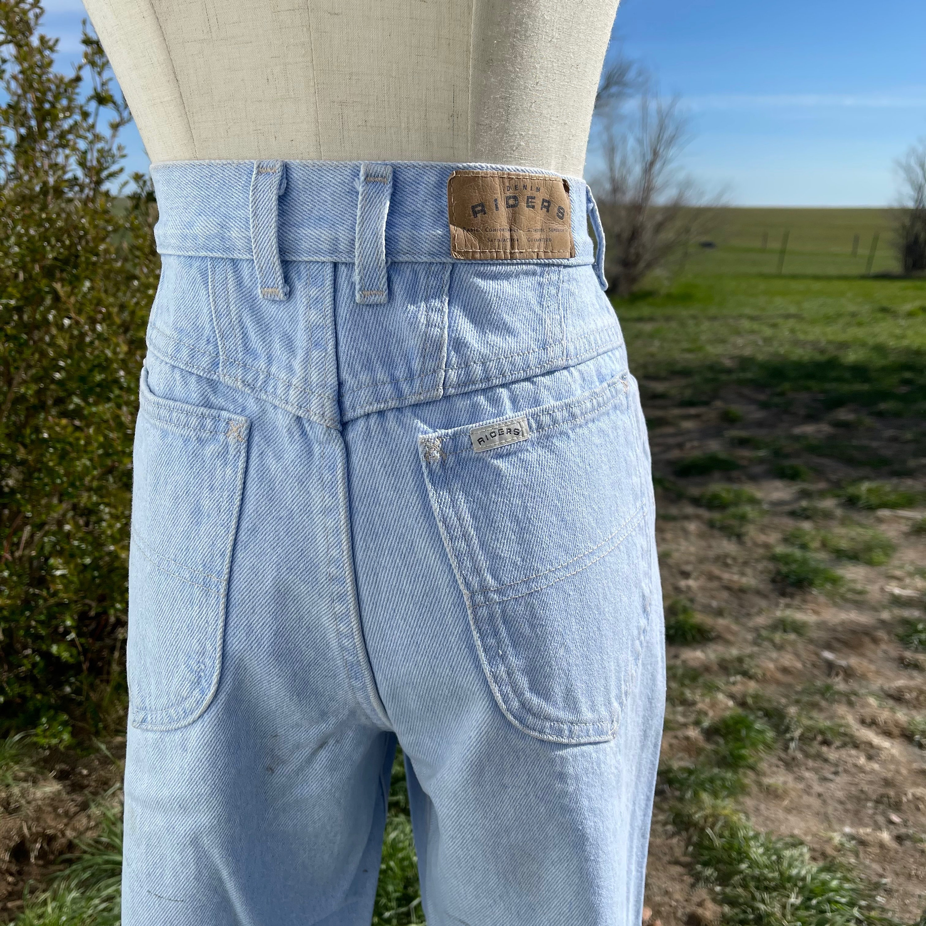 Vintage Light Blue High Waist Lee Riders Size 29x30 - Etsy