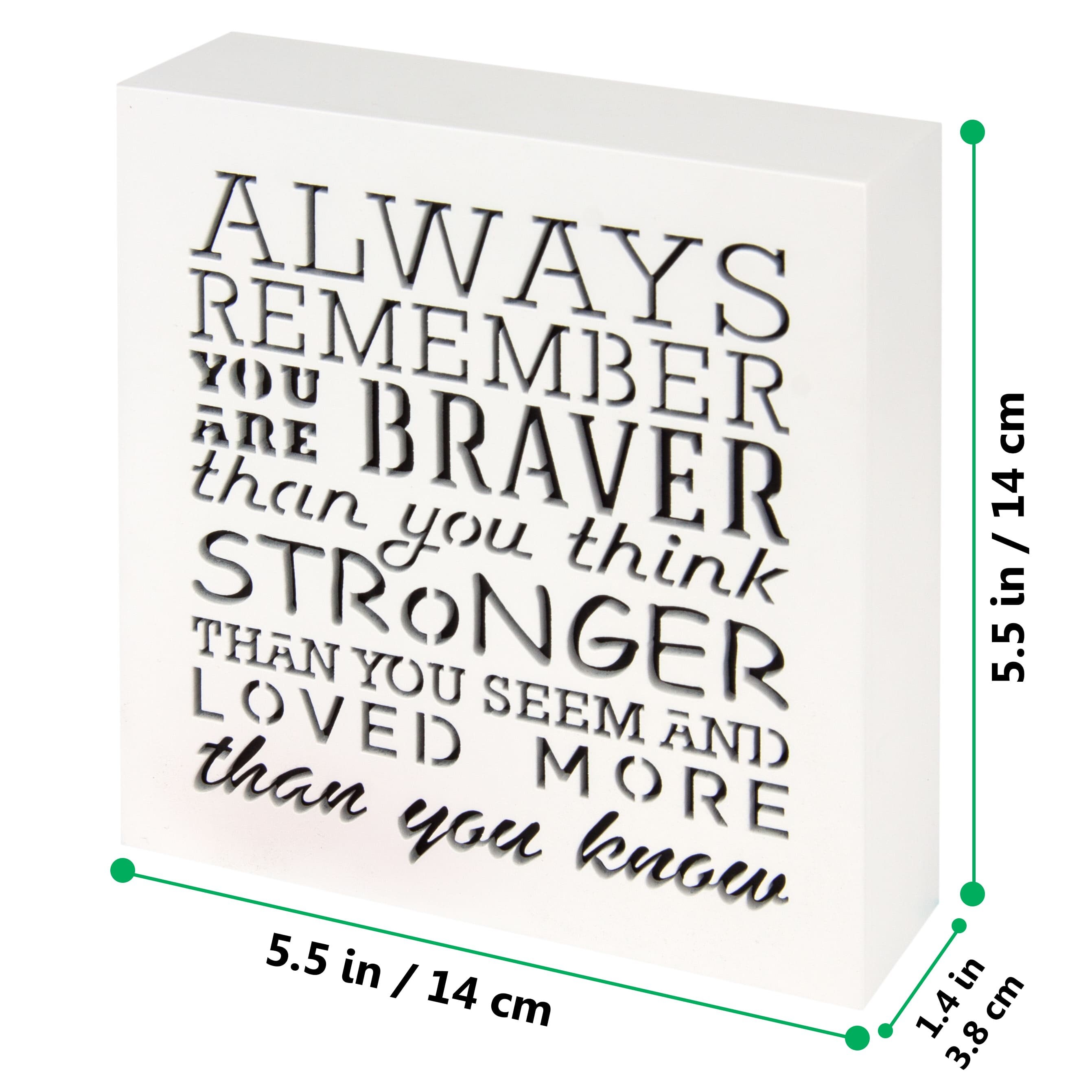 Wood Sign Inspirational Quote Wooden Gift Plaque Best Etsy