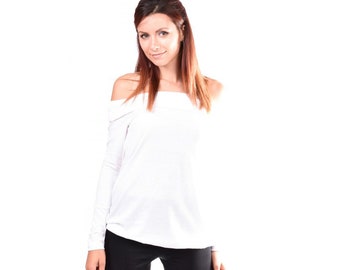 Blouse in white