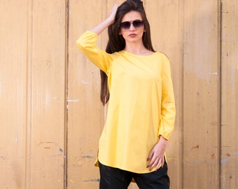 Fresh tunic in yellow