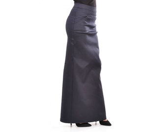 Denim skirt / long skirt / maxi skirt / pencil skirt / plus size skirt / bodycon skirt / fitted skirt