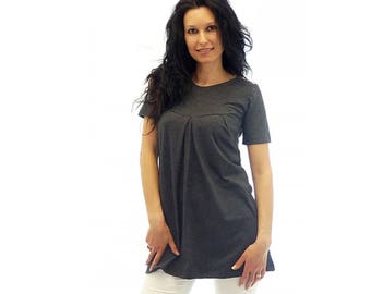 Tunic with Short Sleeves