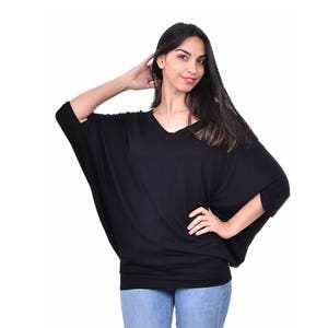 Schwarze Bluse