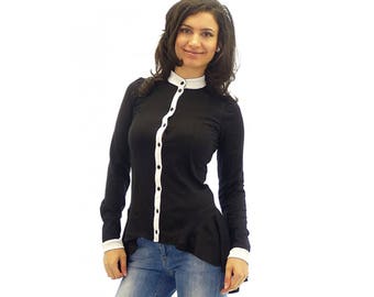 Zwart vest