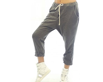 Women Drop Crotch Pants