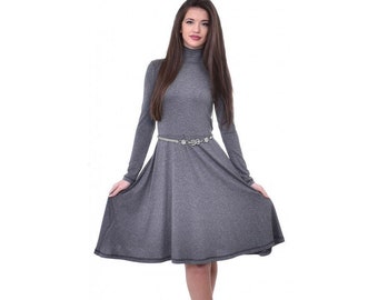 Dress with Long Sleeves