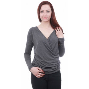 Gray Blouse image 7