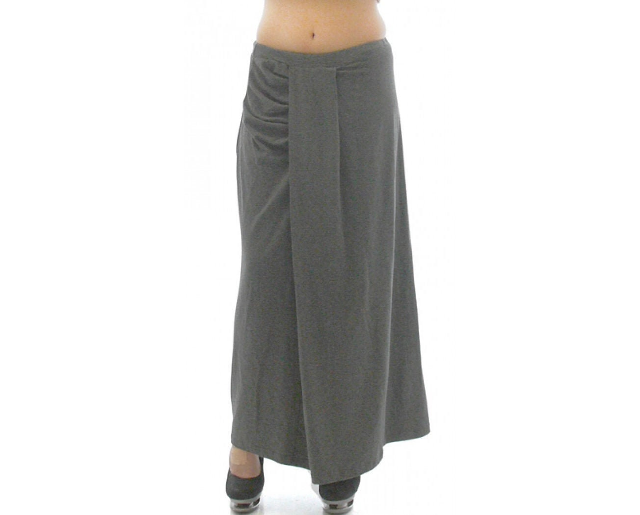 【KASHIKO】Faux Alligator Wrap Skirt GRAY Cherry croco skirt – Aknvas