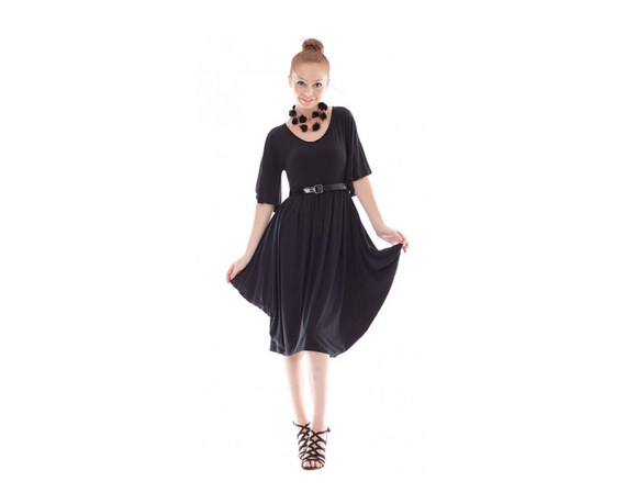 green knitted midi dress Women's Soft & Timeless Crochet Knit Midi Dress in Green