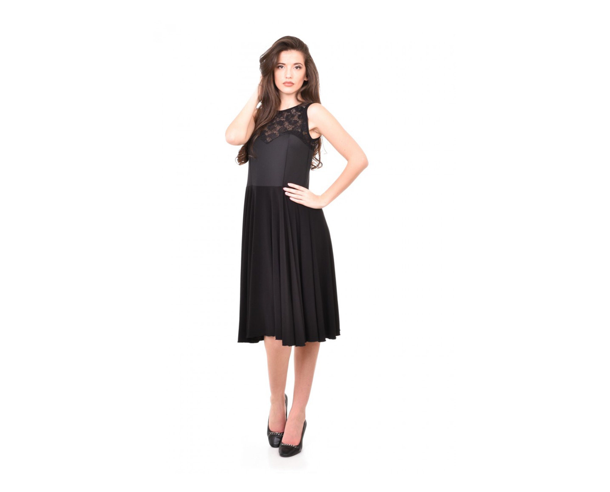 ladies flared dresses