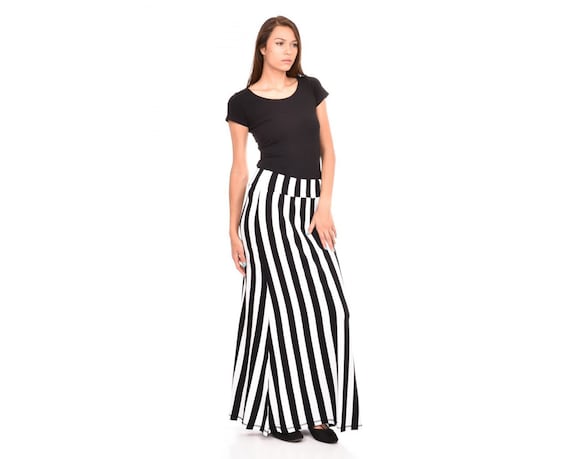 Women's Plus Size Super Soft Elastic Waistband Knit Maxi Skirt - Walmart.com