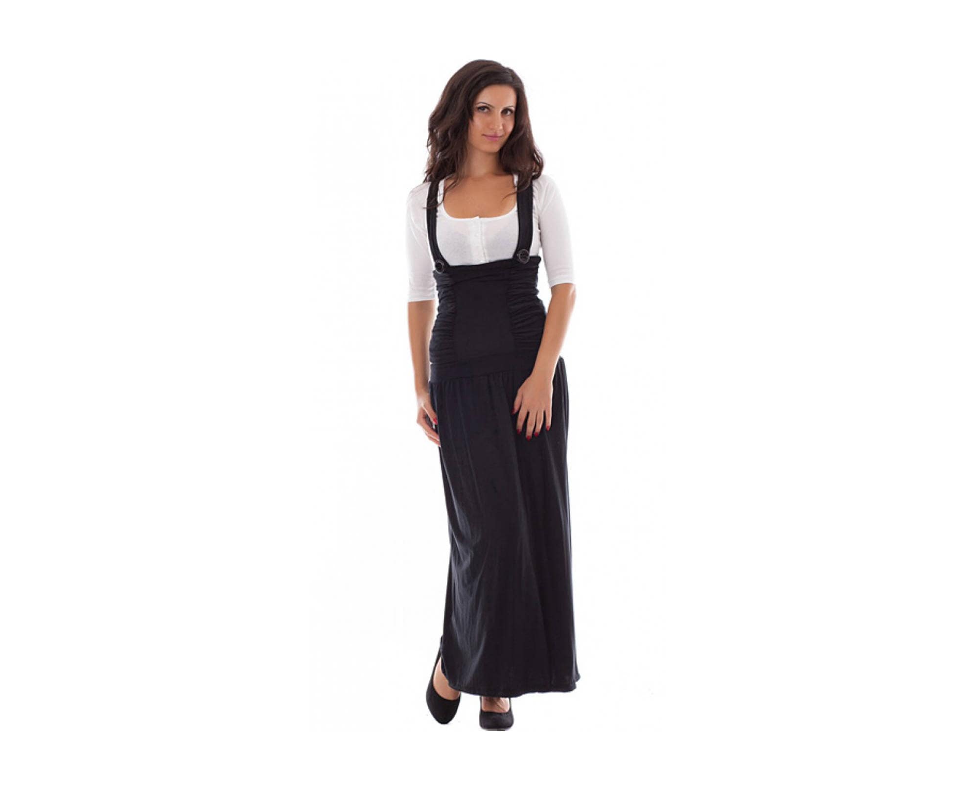 black pinafore womens