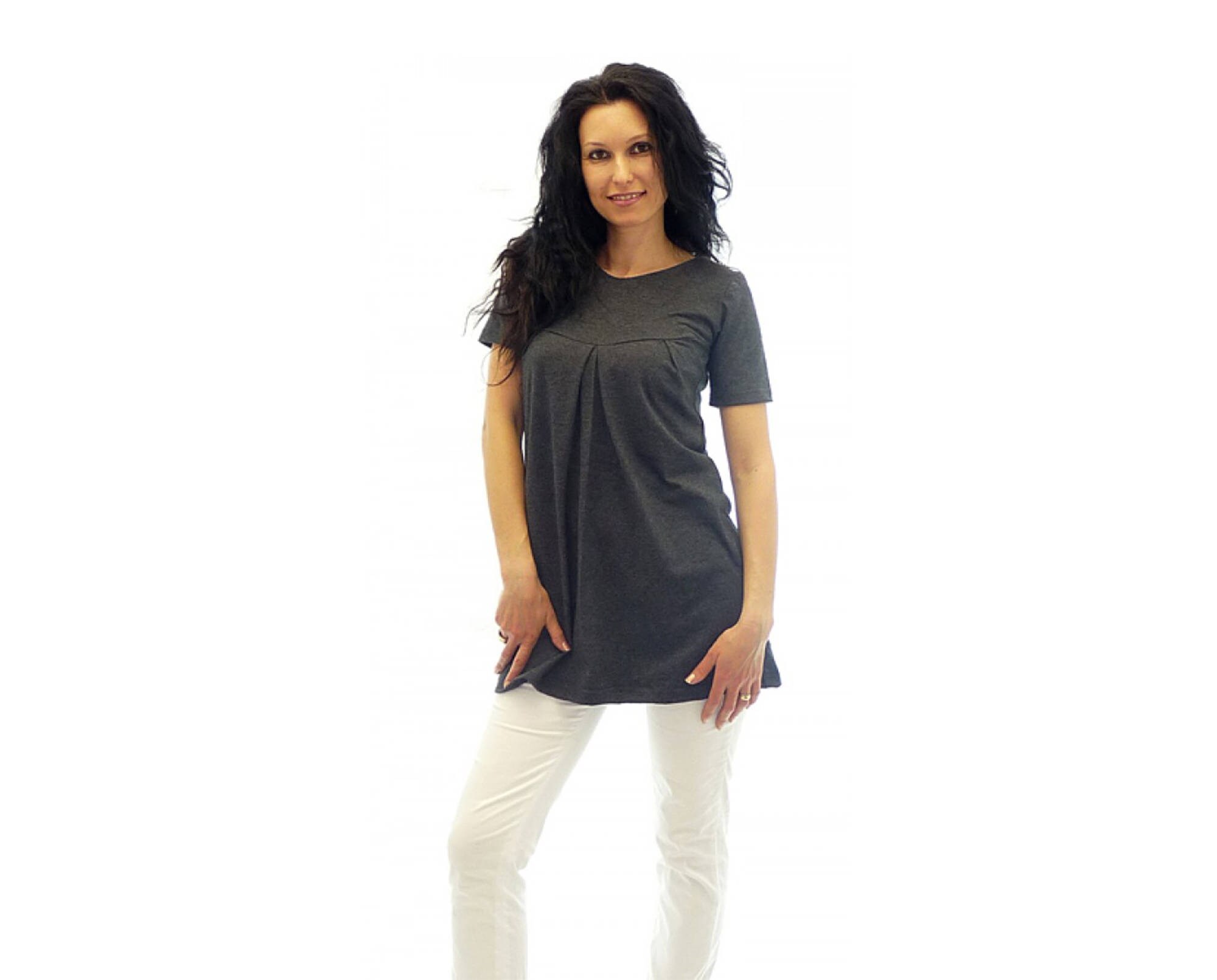 maxi tunic shirt