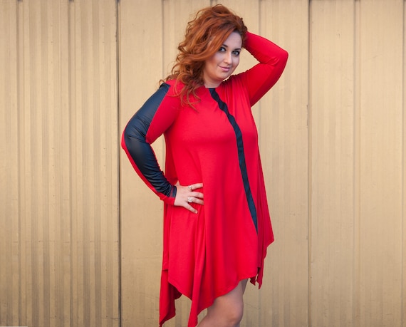 Tunique rouge grande taille new arrivals