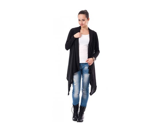 Asymmetrical Cardigan Black Cardigan Women Cardigan Long Cardigan Knitted Cardigan Maxi Cardigan Autumn Cardigan Plus Size Cardigan Etsy Canada