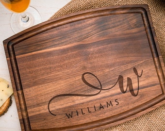 Custom Couple Cutting Board,  Personalized Cutting Board, Personalized Gifts, Bridal Shower Gift, Anniversary Gifts, Engagement Gifts