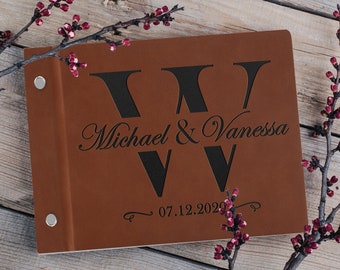 Wedding Gifts, Wedding Guest Book, Guest Books Wedding Gifts for Couple, Wedding Polaroid Guest Book, Wedding Guestbook Leather