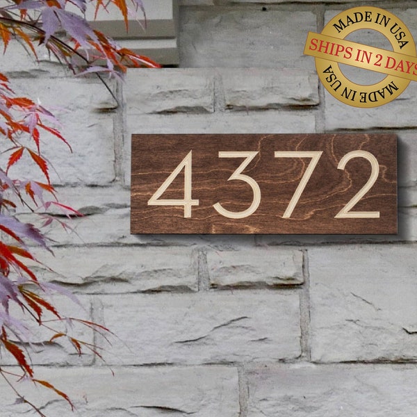 House Numbers, Address Sign, House Number Sign, Address Plaque, Address Numbers, House Numbers Vertical, Address Numbers for House